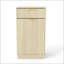 Armoire à poubelle inclinable 10 gallons Woodgrain
