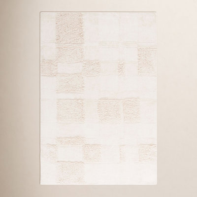 Thenuk Washable Hand-Tufted Geometric Rug