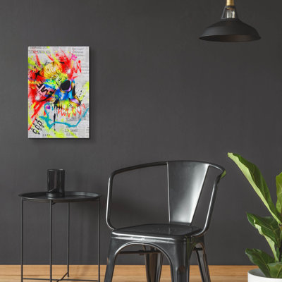 Epic Art 'Fall 2' By Taka Sudo, Acrylic Glass Wall " Fall 2 " by Taka Sudo