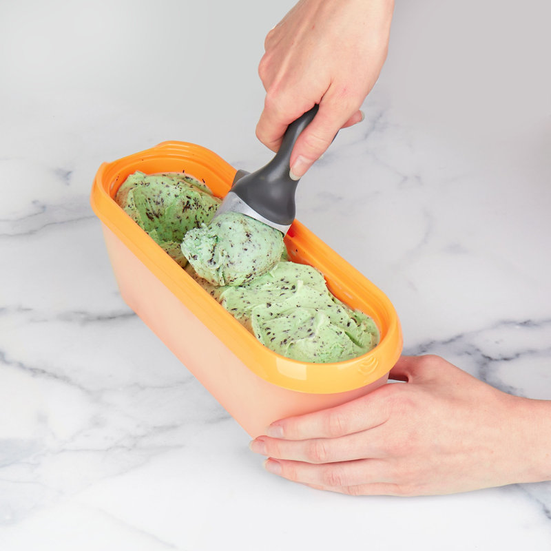 Bac à crème glacée Glide-a-Scoop, Orange