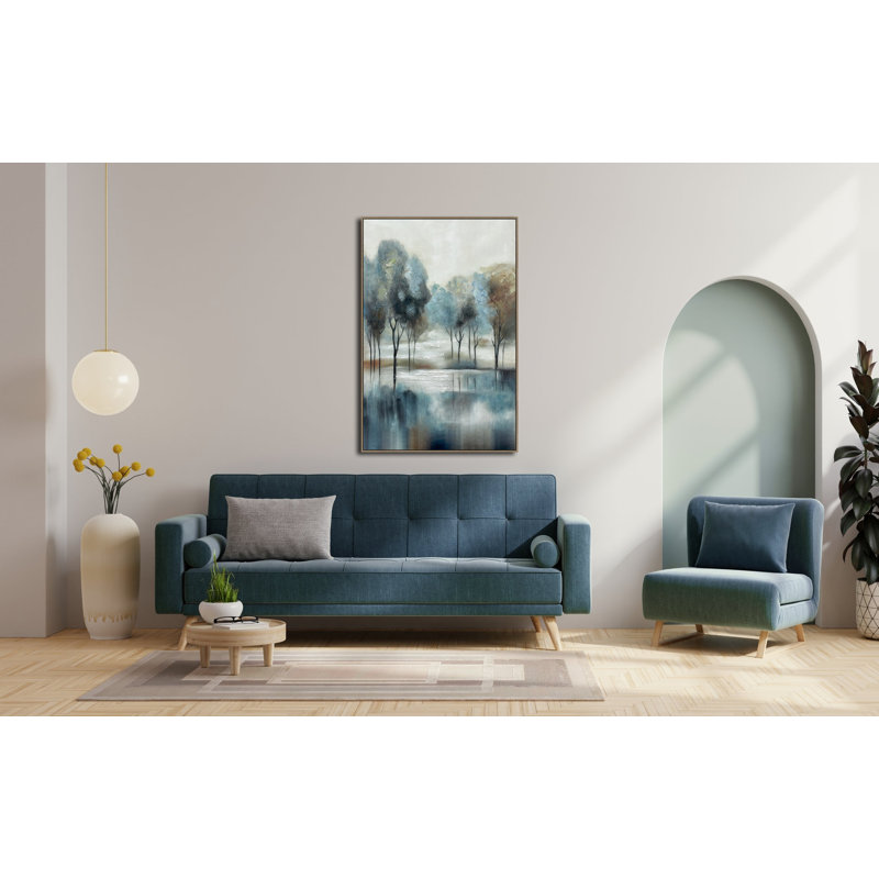 Misty Grove I Canvas Wall Art