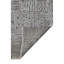 Tapis gris noué à la main Halesite-1961493781