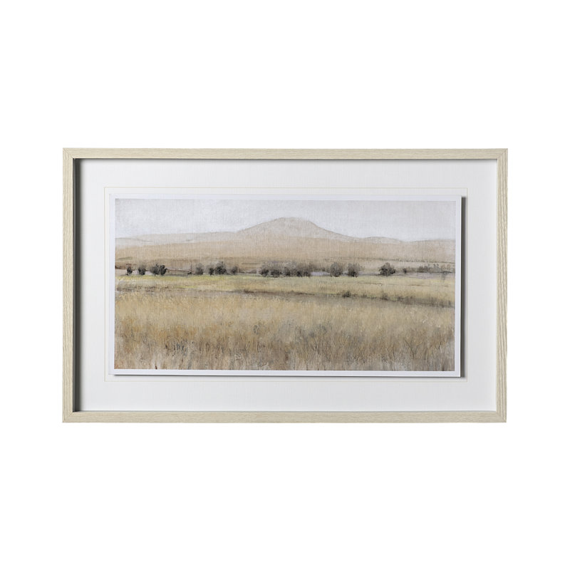 Dry Heat I by Tim OToole a Hand Embelished Textured Framed Art Print Matted under Glass