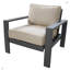 Fauteuil club, étain en poudre-1207524546