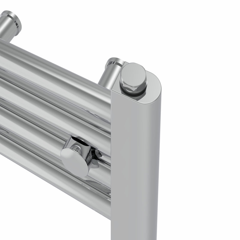 Devonshire Straight Towel Rail Heated Towel Rails, Chrome, 100cm H x 30cm W x 3cm D