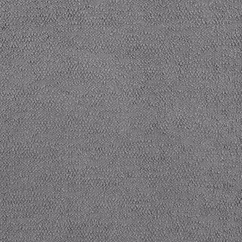 Fauteuil d'appoint rembourré en tissu Grey Boucle