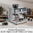Espresso Machine With Grinder, 20 Bar Semi-Automatic Espresso Coffee Maker, 95-Ounce Water Tank
