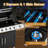 6-burner Propane Gas Grill With Side Burner