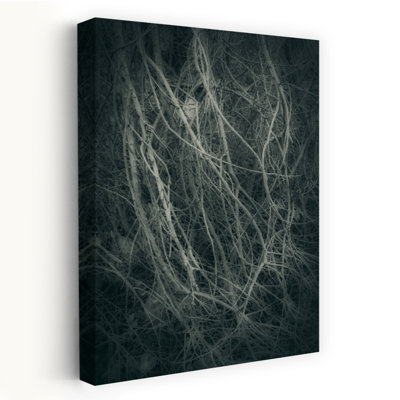 Contemporary Art Gothic Retro Abstract Nature Landscape Wall Art by Angelo Cerantola - Wrapped Canvas Print