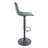 Maximilian Modern Adjustable Swivel Bar Stool – PU Leather Seat with Footrest & Iron Base – 360° Rotation, Counter & Bar Height Chair for Kitchen Island, Home Bar, Pub, Dining Room-320623919-306060267