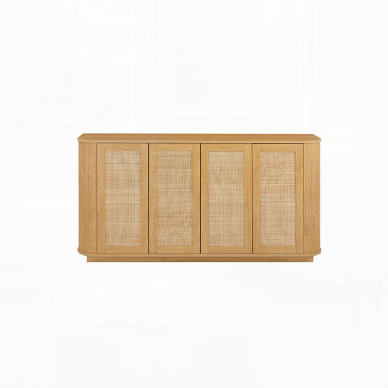 Meuble télé moderne pour le salon, H 31,5 po x L 64 po x l 15 po