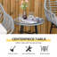 Outsunny PE Rattan Wicker 3 Piece Patio Set