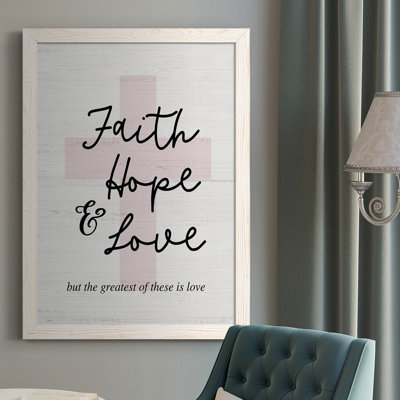 Vadia " Faith Hope And Love Cross "