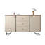 Buffet moderne en cuir avec rangement-107234800