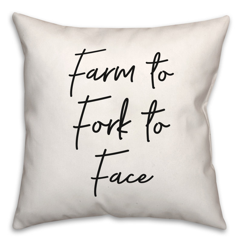 Housse et insert de coussin carré noir et blanc