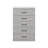 Avigail Modern 30.7" W 5 Drawer Dresser with Interlock Safety System-1013110813