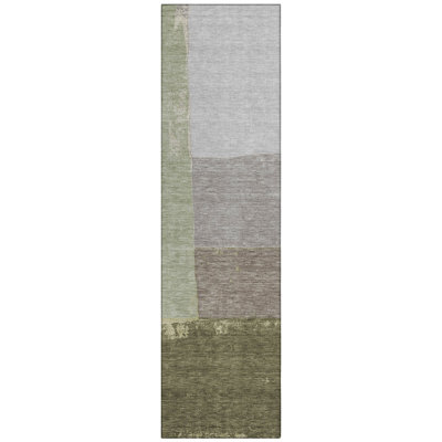 Machine Washable Indoor/Outdoor Chantille ACN2511 Modern Rug