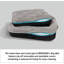 Lit pour chien Bedgear Performance - moyen / grand - housse durable et lavable