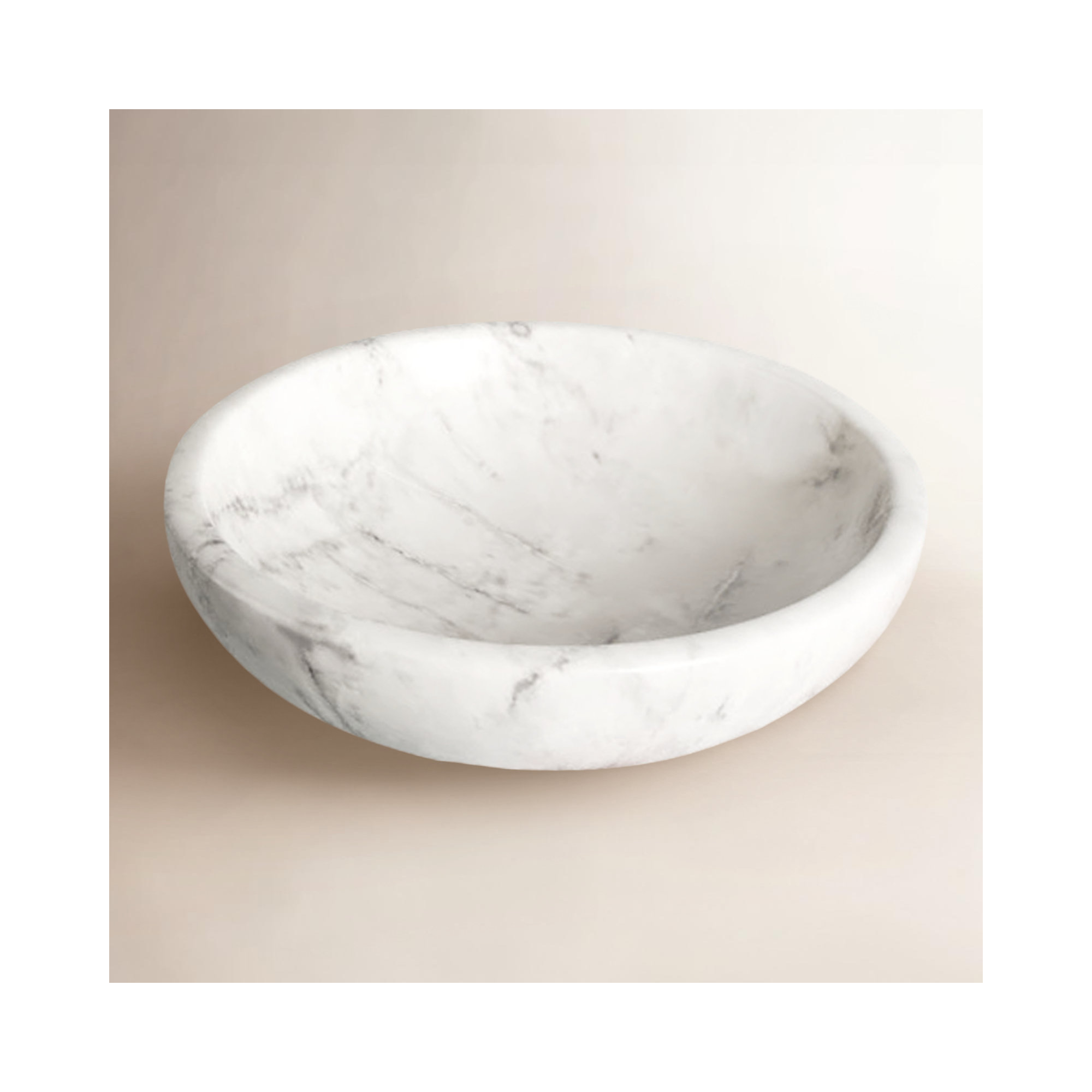 Matheson Handmade Marble Decorative Bowl 1