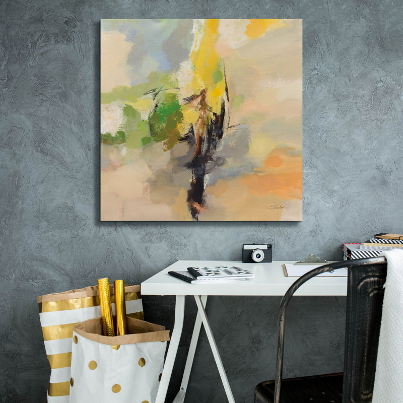  'Lemon Grove' by Silvia Vassileva Canvas Wall Art, 37" x 37", H 26 po x l 26 po x P 1,5 po