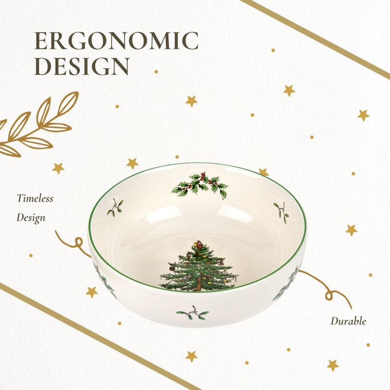 Spode Christmas Tree Individual Bowl 7"