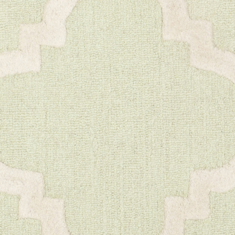 Cannen Hand Tufted Wool Geometric Rug, Rectangle 3' x 5'