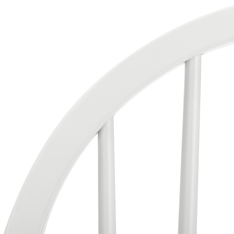 Chaise d'appoint en bois massif Bella Bella, Blanc