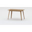 Table de salle à manger Klaudia de style moderne du milieu du siècle avec pieds en bois d'hévéa-51945962-66841595