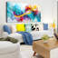 Toile abstraite murale pour le salon