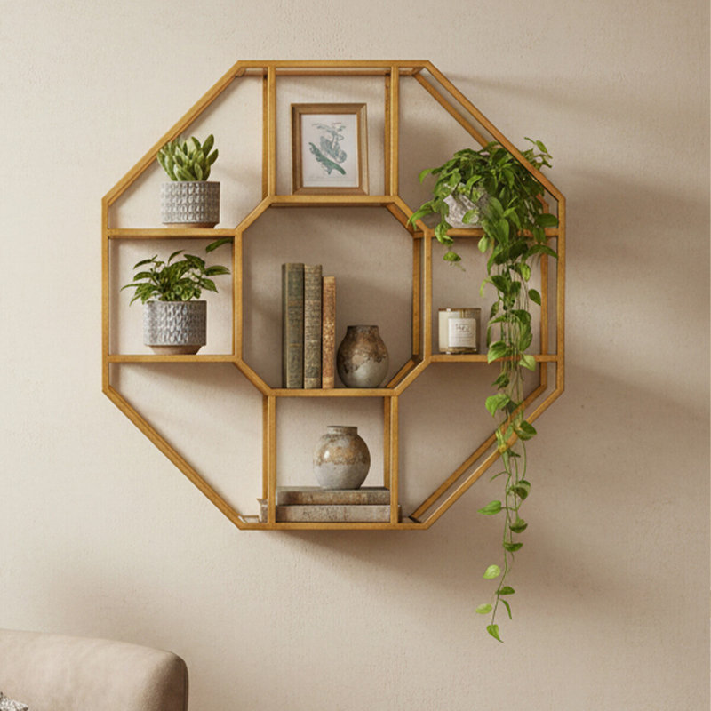 Cailen 92cm W Metal Shelving Unit