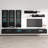 126" Modern Floating Wall Mounted Entertainment Center with 16-Color LED Lighting, High Gloss Finish-2123668011