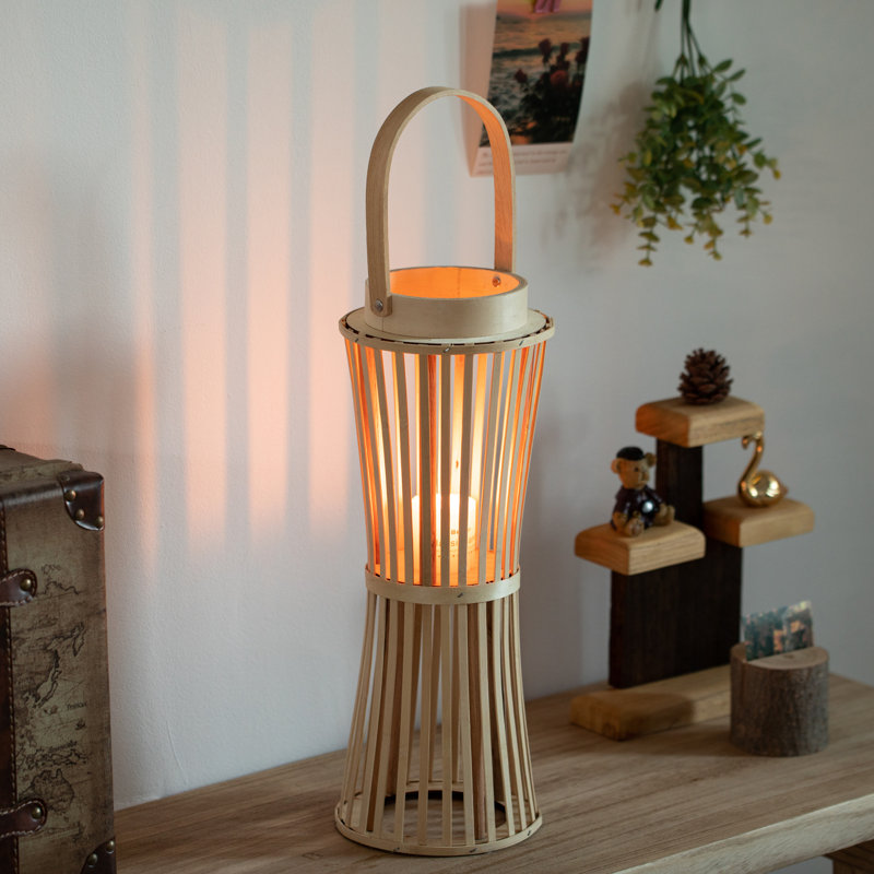  Vintage Decorative Candle Holder With Handle Handcrafted Lantern Accent For Indoor And Outdoor Use Ideal For Patio Garden Living Room Dining Area Wedding Party & Special Events, Small