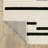 Colesen Staggered Stripes Beige/ Black Area Rug-116003368
