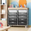 73.8cm H x 76.1cm W Book Cart-124587579