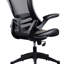 Chaise de bureau en maille à dossier moyen avec accoudoirs réglables Techni Mobile