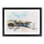 Lighthouse & Seascape in Canada - Picture Frame Painting Print-56733919-56733917