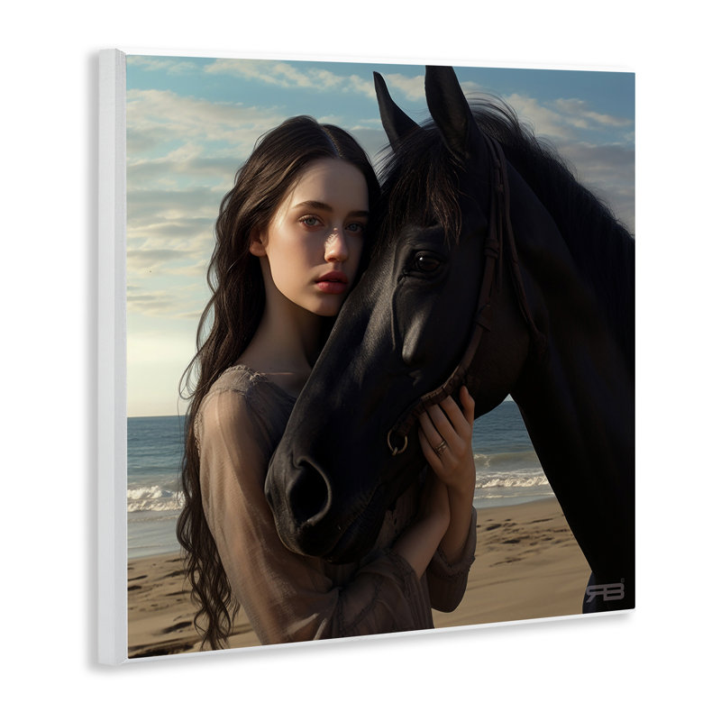 «Beautiful Girl & Stallion» par RB