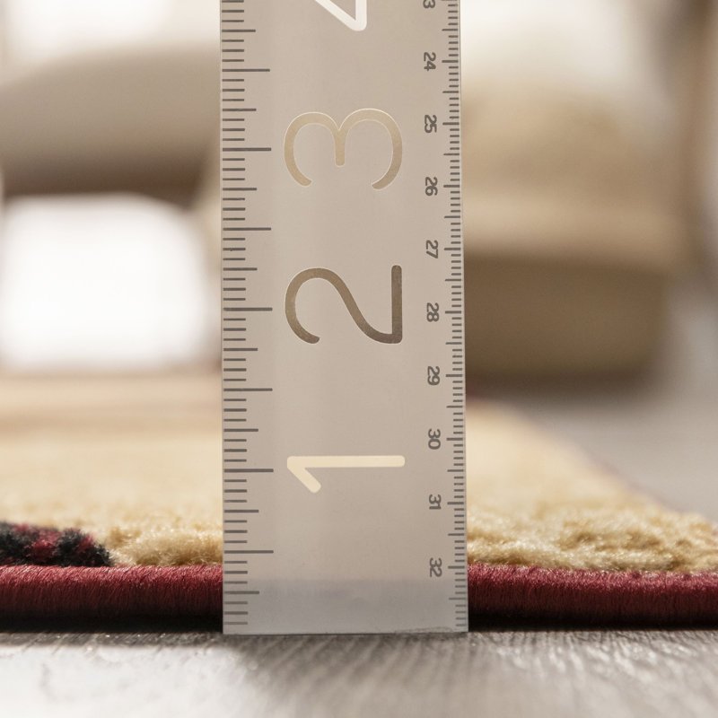 Geometric Synthetic Area Rug, Rectangle 80 x 120 cm