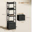 39.01 cm W Storage Rack