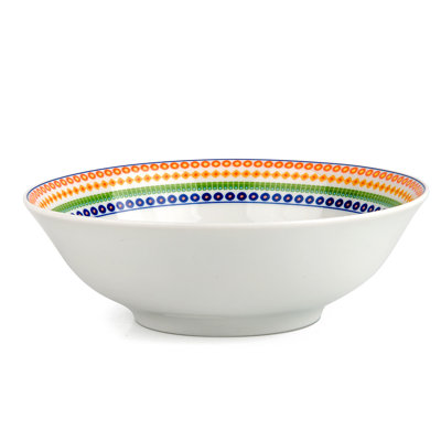 Bol à salade antique en mosaïque bohémienne 6 po