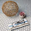 Hudson Penny Round .80" x .80" Porcelain Penny Round Mosaic Wall & Floor Tile-1982150775