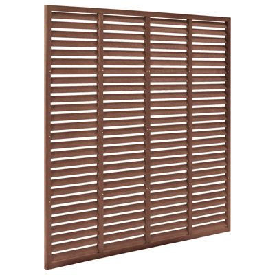 Hanspeter 180 cm H x 180 cm W Plastic Fence Panels Fencing
