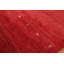 Tapis tribal rouge Gabbeh 5 x 8 po