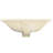 Nantucket Sinks Great Point 12.88 " Ceramic Rectangular Bathroom Sink and Overflow Hole-45372249