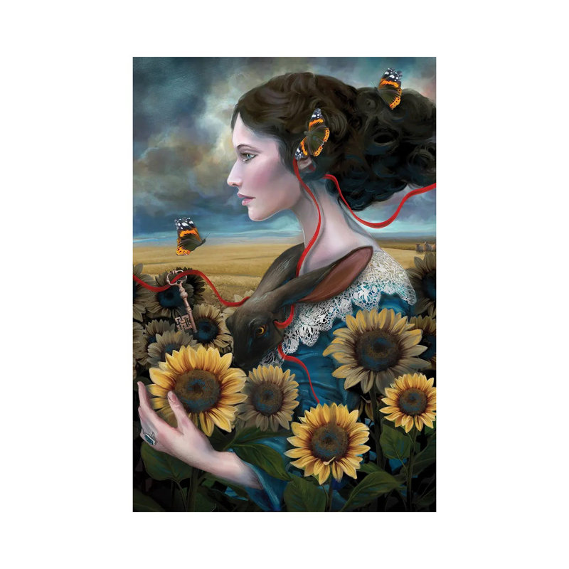 Sunny by Juliana Loomer - Wrapped Canvas Print, 66.04 cm H x 45.72 cm W