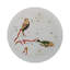 Zodiac Pisces Vegan Leather Round Pebble Placemat-1185039449