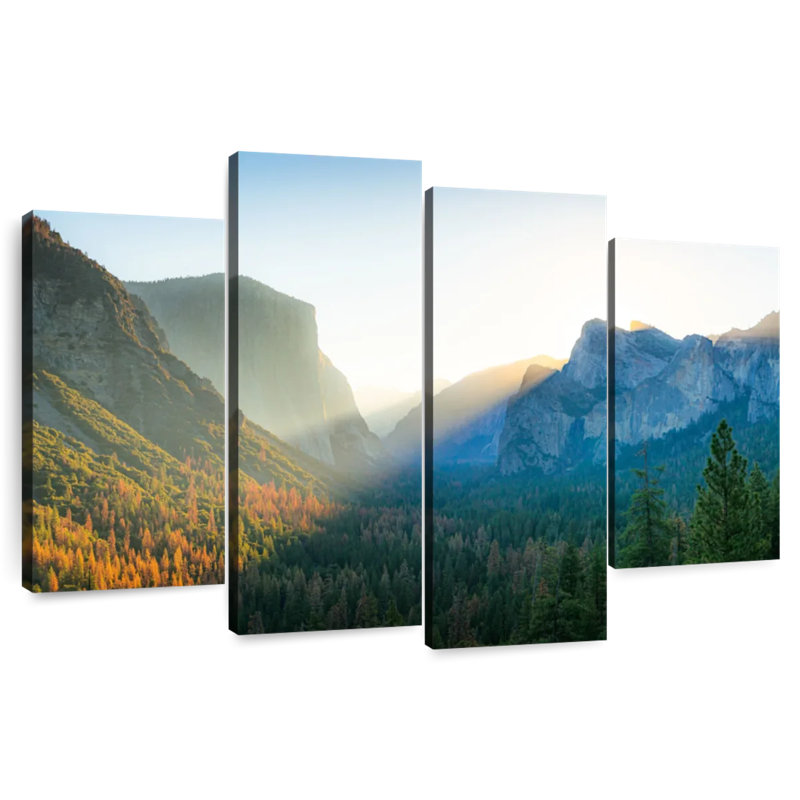 Alvord Sunlit Yosemite National Park, 48'' H x 75'' W