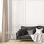 Chamille Glass Top Frame End Table