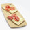 Round Edge Rectangle Flat Bread Serving Board