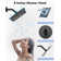 AquaSpa Dual-Function Tub Shower Faucet Set, Shower Trim Kit with Rain Shower Head and Valve